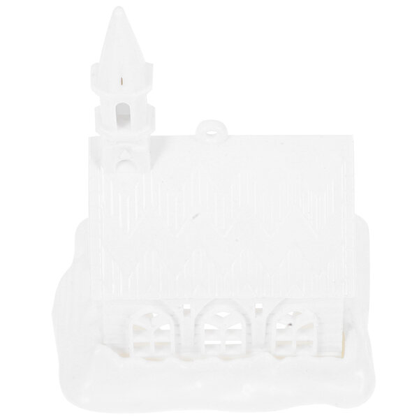 Mini Domino Bianco in Plastica DIY per Decorazioni Natalizie e Creatività Bambini