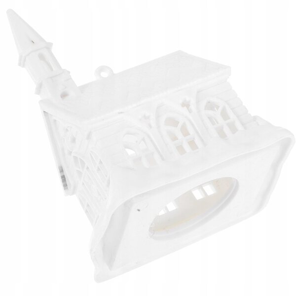 Mini Domino Bianco in Plastica DIY per Decorazioni Natalizie e Creatività Bambini