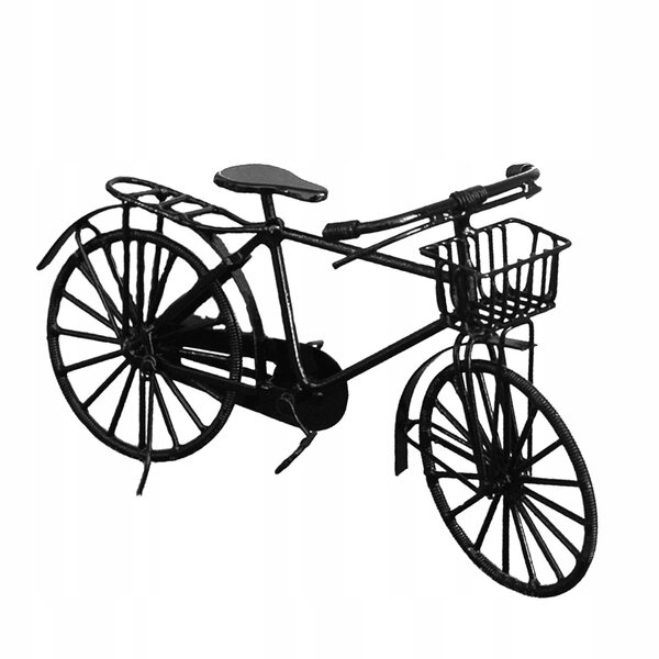 1:12 Puppenhaus-Miniatur-Fahrradmodell aus robustem Metall