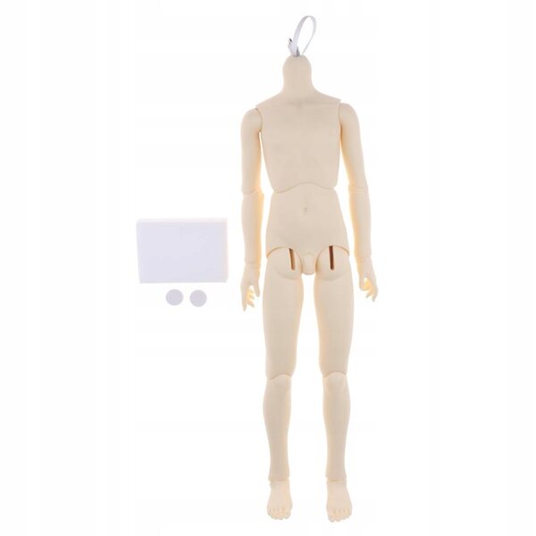 1/3 männlicher BJD-Körper aus Kunstharz für SD- und MSD-Puppen, 53 cm