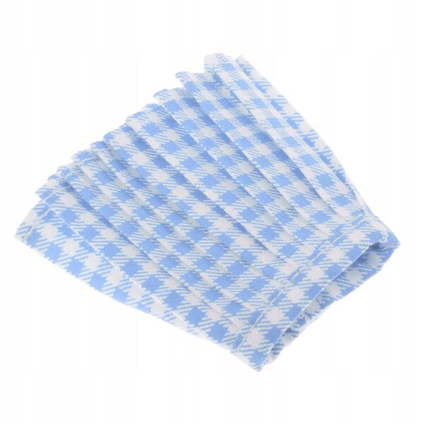 Gonna a quadretti azzurri in scala 1:6 per bambole da 12 pollici, accessorio moda