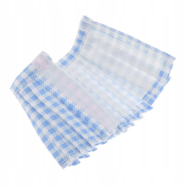Gonna a quadretti azzurri in scala 1:6 per bambole da 12 pollici, accessorio moda