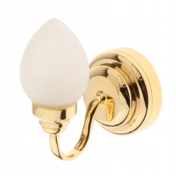 Mini lampada LED da parete per casa delle bambole in metallo scala 1:12