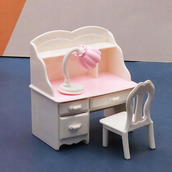 1/12 Puppenhaus-Miniaturmöbel-Set mit komplettem Zubehör