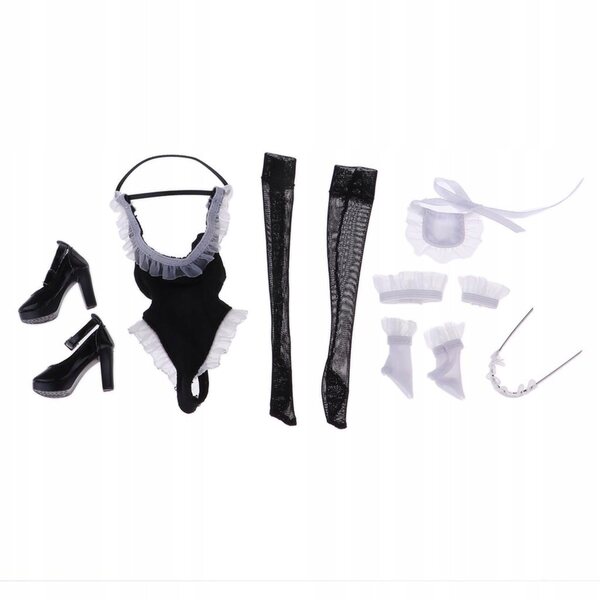 Französisches Body-Set für 12 Zoll 1/6 Puppen mit Schuhen und Stoffsocken