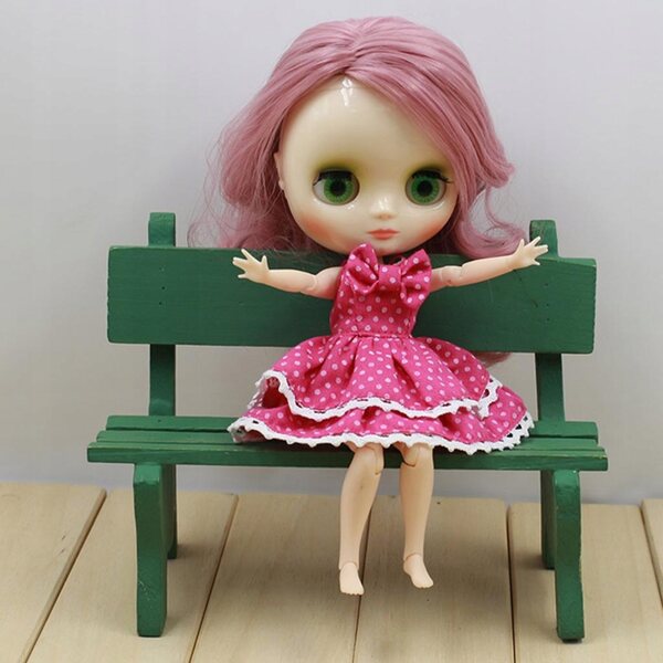 Corpo Nude con 20 Giunture per Bambola Blythe 14,5 cm con Accessori Mani