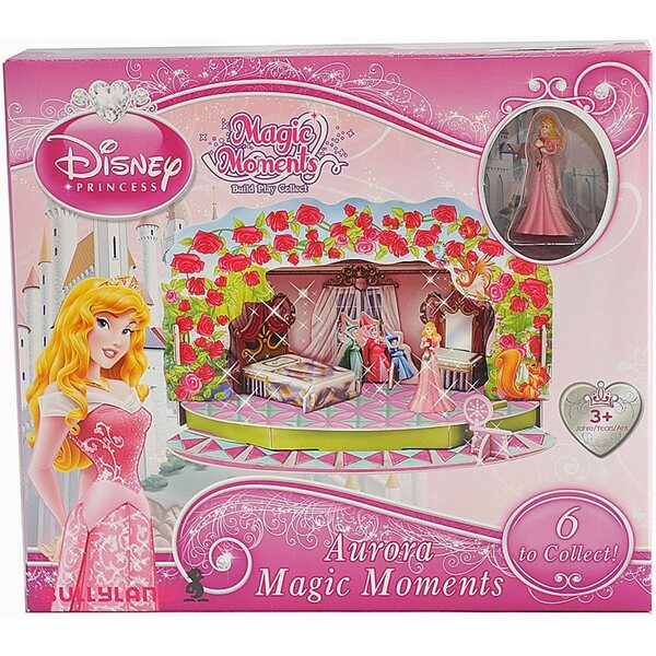 Bullyland Disney Princess Aurora 4,5 cm – Set mit handbemalter Figur