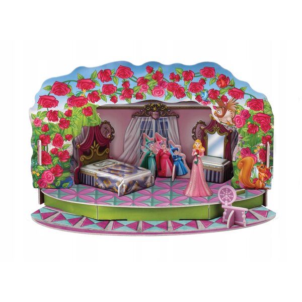 Bullyland Disney Princess Aurora 4,5 cm – Set mit handbemalter Figur
