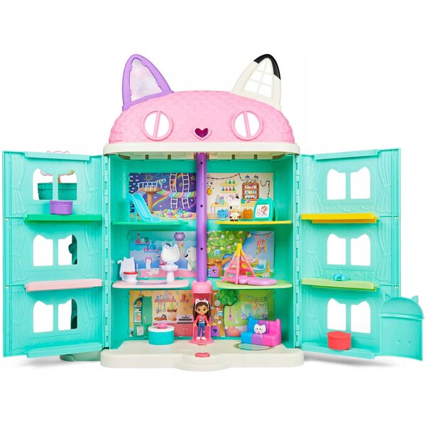 Gabi Gabbys Puppenhaus mit Figuren und Soundeffekten – 60 cm