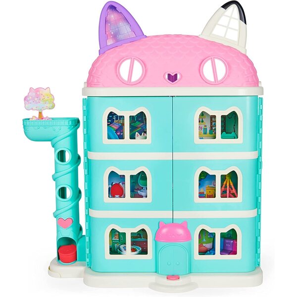 Gabi Gabbys Puppenhaus mit Figuren und Soundeffekten – 60 cm