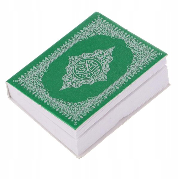 Miniatuur Heilige Bijbel 1:6 voor poppenhuispapierdecoratie