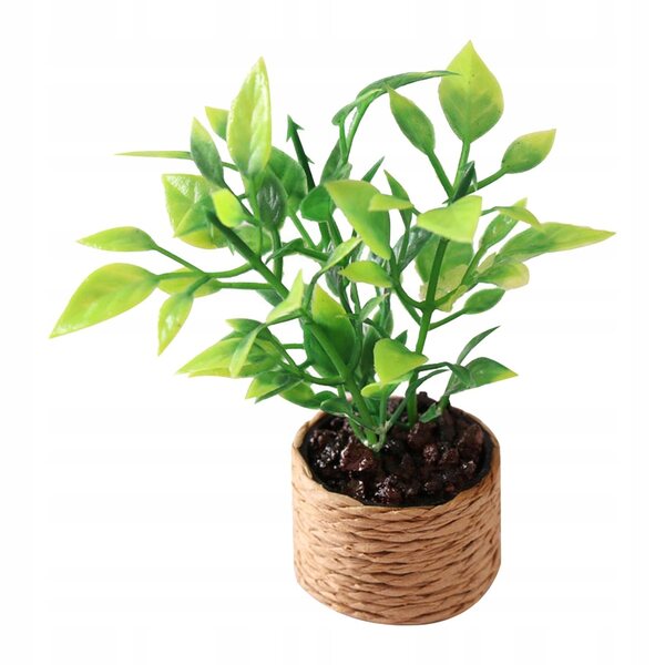 1:12 Mini-Bonsai-Pflanze für Puppenhaus, Mikro-Landschaftsdekoration