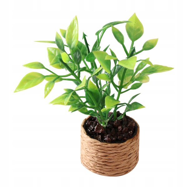 1:12 Mini-Bonsai-Pflanze für Puppenhaus, Mikro-Landschaftsdekoration