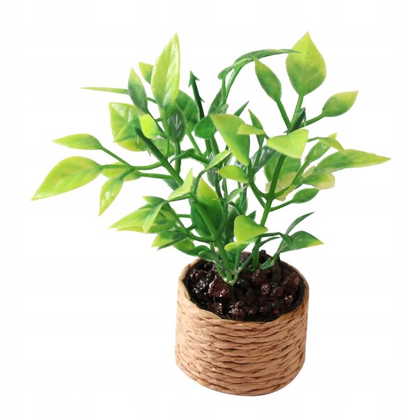1:12 Mini-Bonsai-Pflanze für Puppenhaus, Mikro-Landschaftsdekoration
