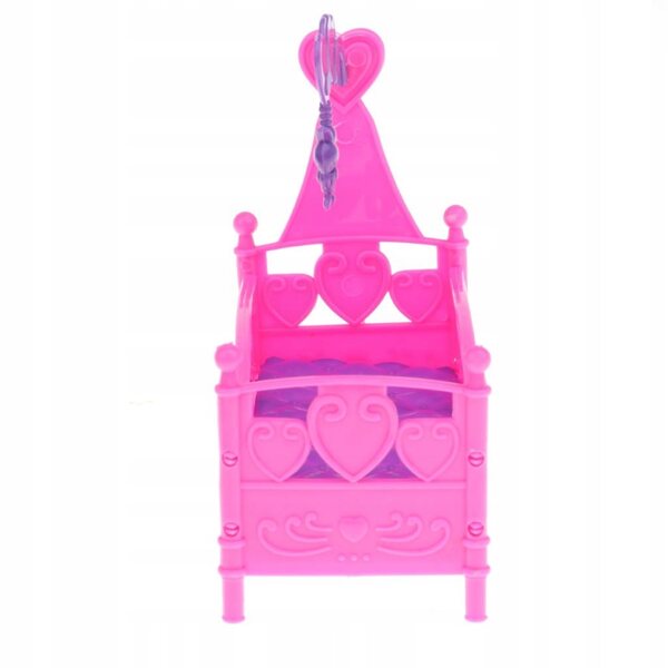 Mini Lettino da Culla per Bambole Kelly Accessorio per Casa delle Bambole 1/6