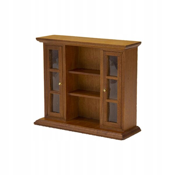 Casa delle Bambole 1:12 Libreria Mobile in Legno per Accessori e Decorazioni