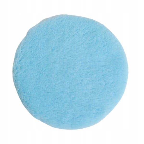 Mini Tappeto in Peluche 1:12 per Casa delle Bambole, Tappeto Decorativo Blu 12 cm