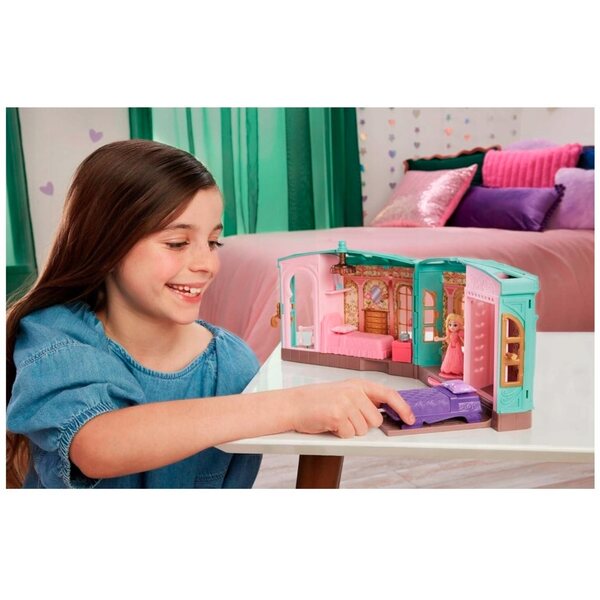 Mattel Wicked Room Puppenhaus-Spielset mit Zubehör und Glinda-Figur