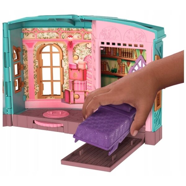 Mattel Wicked Room Puppenhaus-Spielset mit Zubehör und Glinda-Figur