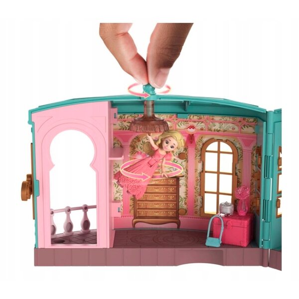 Mattel Wicked Room Puppenhaus-Spielset mit Zubehör und Glinda-Figur