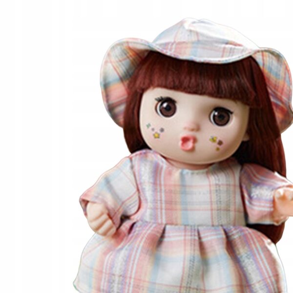Bezaubernde 23-cm-BJD-Puppe mit lässigem Stil und beweglichen Gelenken