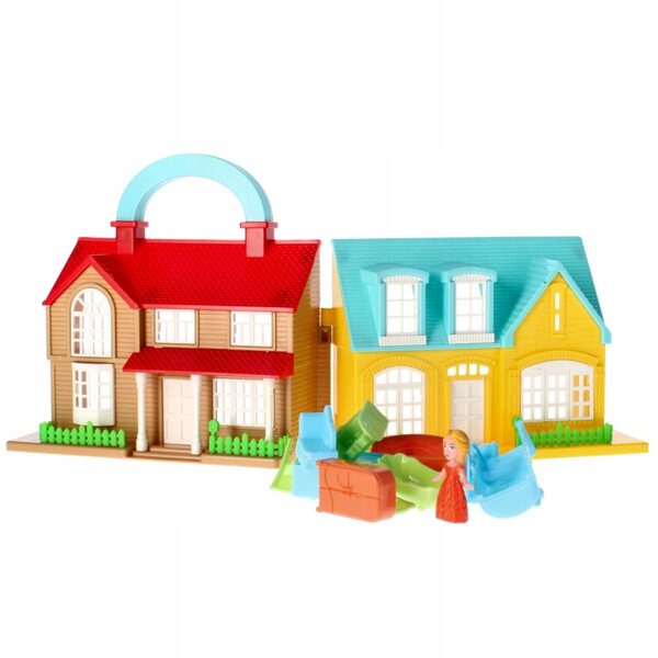 Casa per bambole Mega Creative 17 cm, giocattolo di plastica per bambini 3+