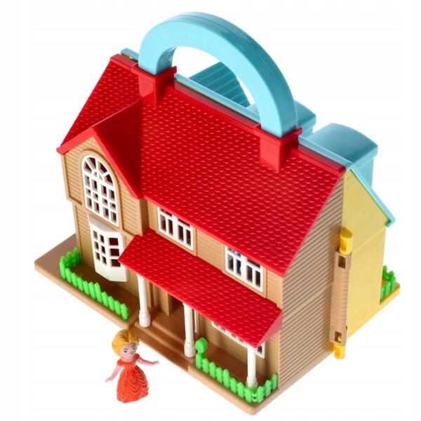 Casa per bambole Mega Creative 17 cm, giocattolo di plastica per bambini 3+