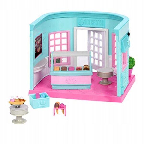 Gioco Ice Cream Parlor Li'l Woodzeez - Set gelateria con 18 pezzi per bambini 3+