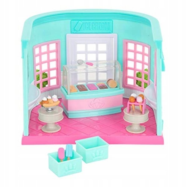 Gioco Ice Cream Parlor Li'l Woodzeez - Set gelateria con 18 pezzi per bambini 3+