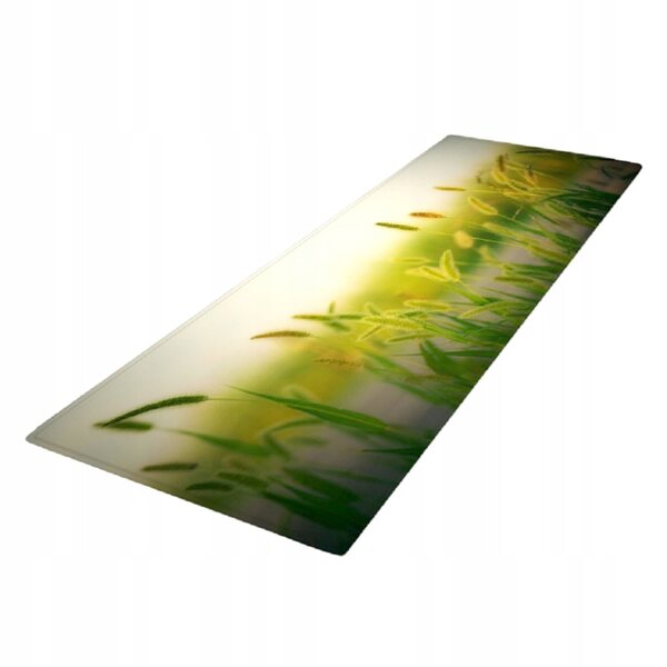 Tappeto Antiscivolo Non Tessuto con Stampa 3D Dog Tail Grass 120x40 cm