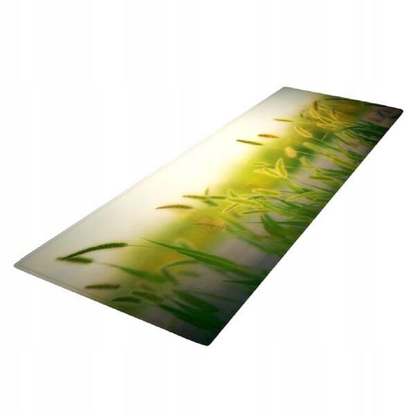 Tappeto Antiscivolo Non Tessuto con Stampa 3D Dog Tail Grass 120x40 cm