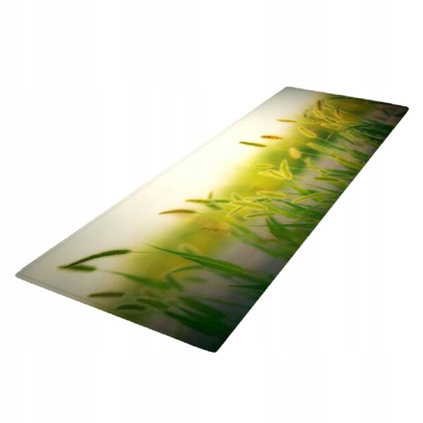 Tappeto Antiscivolo Non Tessuto con Stampa 3D Dog Tail Grass 120x40 cm