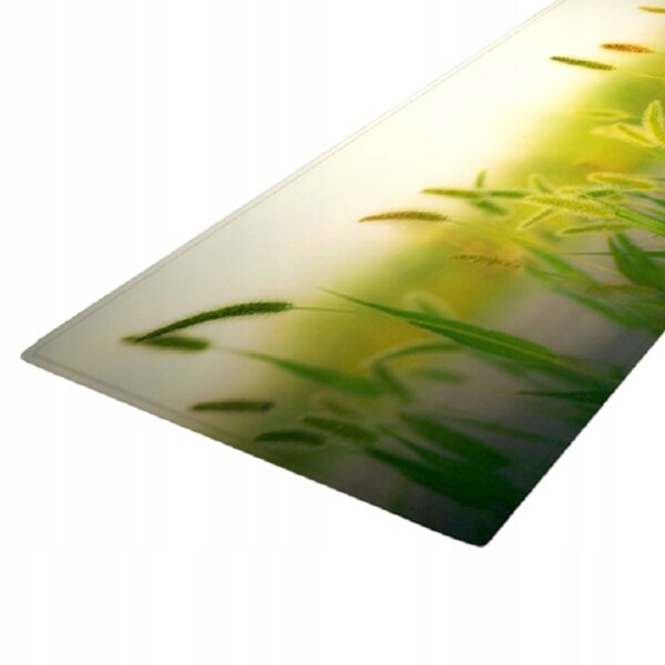 Tappeto Antiscivolo Non Tessuto con Stampa 3D Dog Tail Grass 120x40 cm