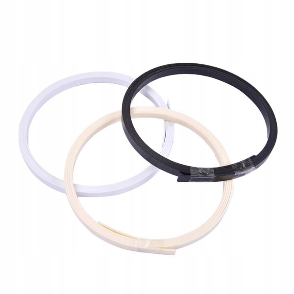 Set 3 nastri Purfling per chitarra, basso, ukulele e mandolino 165 cm ABS