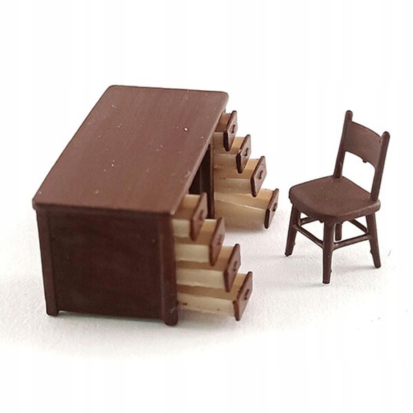 Mini diorama modellino officina 1:64 in resina dipinta a mano, perfetto per collezione