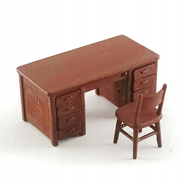 Mini diorama modellino officina 1:64 in resina dipinta a mano, perfetto per collezione