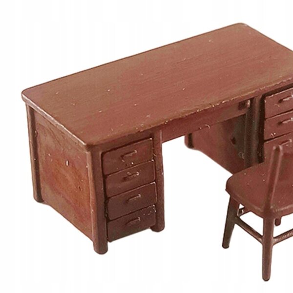 Mini diorama modellino officina 1:64 in resina dipinta a mano, perfetto per collezione