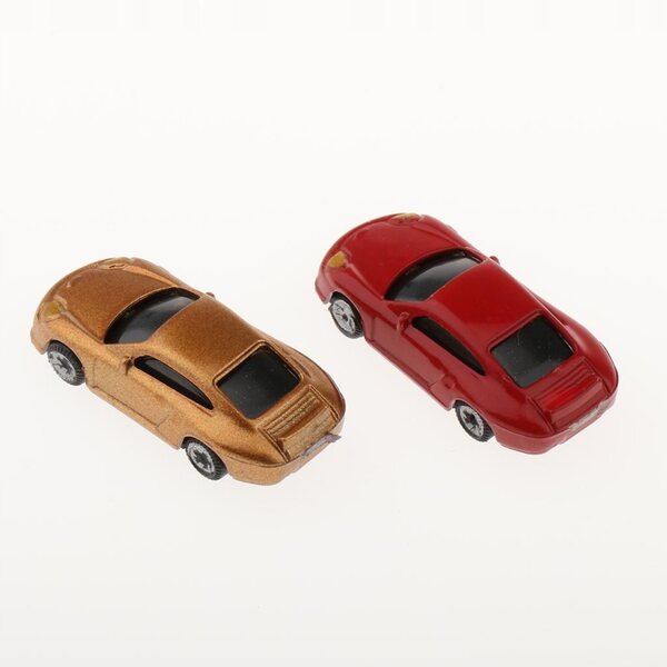 Set 20 Modelli Macchine Colorate 1:200 Accessori Scenografia e Parking Miniature