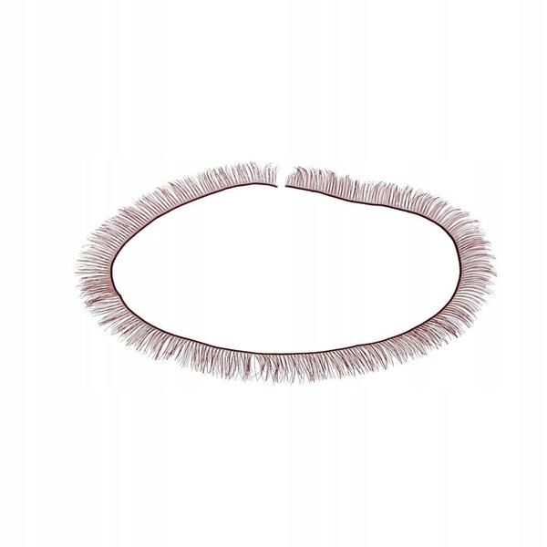 Rimel til dukker med mørkebrune falske øjenvipper 20x8 mm til make-up BJD-dukker