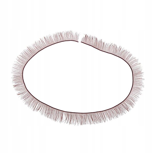 Rimel per Bambole con Ciglia Finte Marrone Scuro 20x8 mm per Make Up Dolls BJD