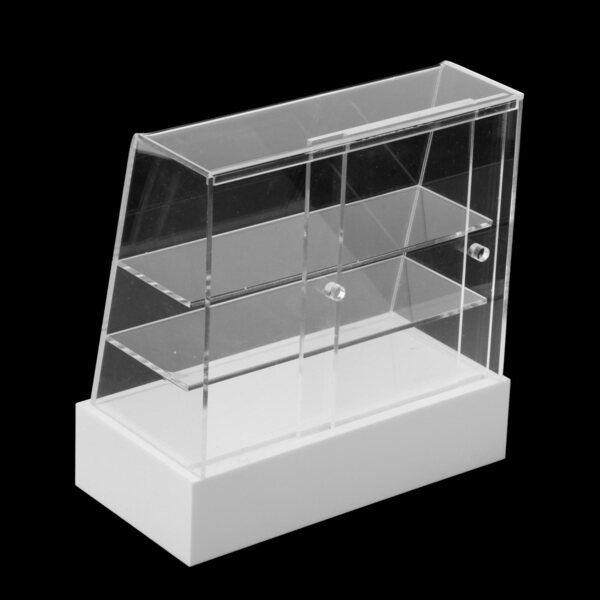 Miniatura Vetrina per Dolci per Casa delle Bambole Scala 1:12 in Plastica