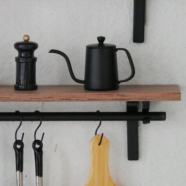 Puppenhaus Miniatur Kaffeemaschine 1:12 Schwarzes Küchenzubehör