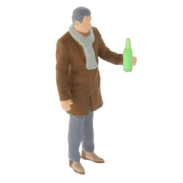 Miniature figurine in resina scala 1:64 per diorami e modellismo urbano