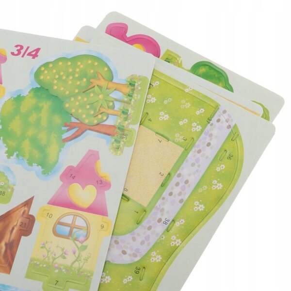 3D-Puzzle für Kinder, Pilzhaus, Lernspielzeug zum Zusammenbauen