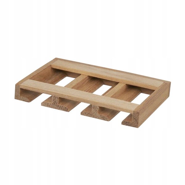 Casa delle bambole: appendiabiti in legno per bicchieri da vino, miniatura, 6 cm