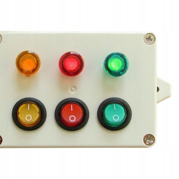 Mini Segnale Luminoso Pedonale LED con Pulsante per Gioco Educativo Bambini