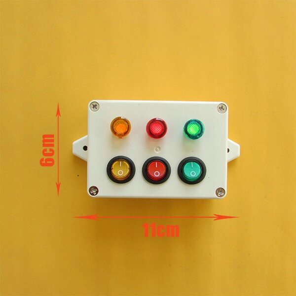 Mini Segnale Luminoso Pedonale LED con Pulsante per Gioco Educativo Bambini