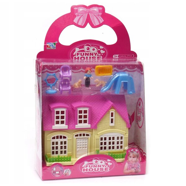 Dromedar-Puppenhaus 29 cm mit Zubehör und einer Figur – Spielzeug für Kinder ab 3 Jahren
