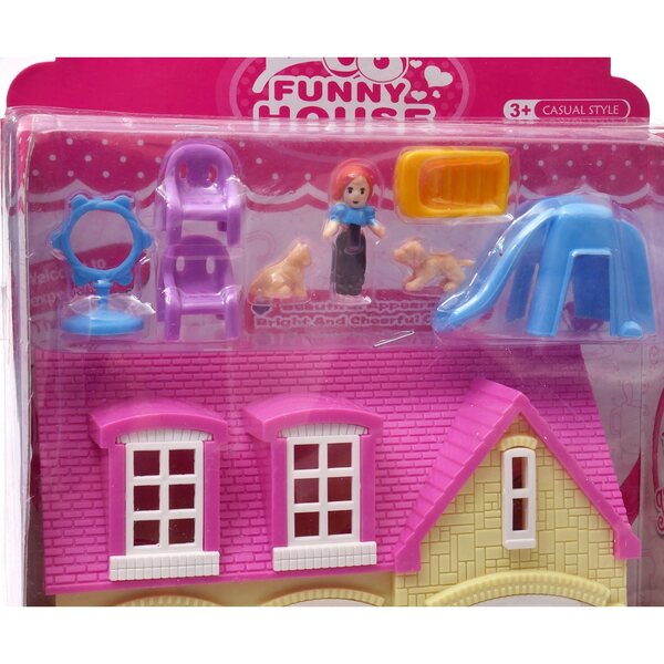 Dromedar-Puppenhaus 29 cm mit Zubehör und einer Figur – Spielzeug für Kinder ab 3 Jahren