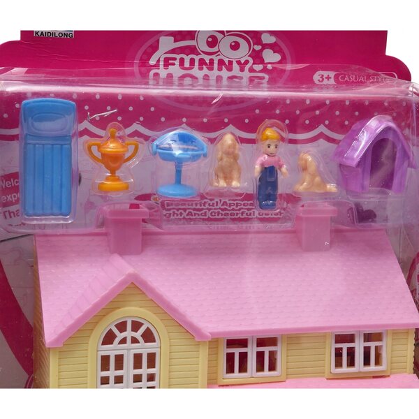 Dromedar-Puppenhaus 29 cm mit Zubehör und einer Figur – Spielzeug für Kinder ab 3 Jahren